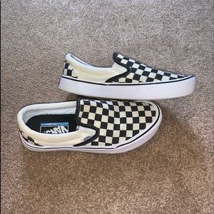 checkered vans